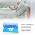 Miniatyrbild 7 av 8: Trycksårskudde för Äldre, Andningsbart Fibermaterial Triangulär Lutningsdesign, Anti-Decubitus, Ergonomisk Design för Tryckavlastning, Lämplig