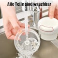 Miniatyrbild 2 av 6: Bärbar Mathackare, Manuell Matberedare med Multifunktionell Köksassistent, Kompakt Bärbar Design, BPA-fria Material för Enkel Rengöring