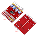 Miniatyrbild 1 av 4: 4-kanals infraröd reflektionsspårningssensormodulset Smart bil hinderundvikande PCB