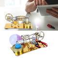 Miniatyrbild 1 av 8: Stirlingmotormodell Generator Motor Glödlampa Extern Förbränning Fysikutbildning Vetenskapsleksak