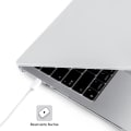 Miniatyrbild 4 av 7: Fodral kompatibelt med NYA MacBook Air 13,6 tum M2 A2681, 2022 release, ultratunt slätt hårt skal skyddande fodral, kristallklart
