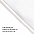 Miniatyrbild 5 av 5: EXTRA LÅNG DUSCHDRAperi höjd vit för badrummet, bred badrumsdraperi i antimögelpolyester, vattentät för badkaret, bredd 180 x