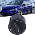 Miniatyrbild 3 av 5: Automatisk Strålkastare, Kromomkopplare, Sensor, Kompatibel med VW Jetta MK5, Golf/GTI MK5 MK6, Passat B6/3C, Passar Rabbit, Kompatibel med