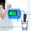 Miniatyrbild 8 av 8: PH Redox-testare Väggmonterad Reduktionspotentialmätare Vattenkvalitetsmonitor EU-kontakt 230240V