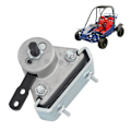 Miniatyrbild 1 av 8: Bromsokalyper och fäste Effektiv bromsning Pålitlig bromsokalyper och fäste-kit Passar Manco 9598 9597 Go Kart