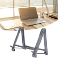 Miniatyrbild 1 av 8: Fällbar Laptop Stativ Multi Höjd Justering Anti Slip Ergonomisk Laptop Stativ för Mobiltelefon Tablet Laptop Grå