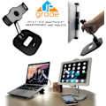 Miniatyrbild 10 av 10: Tablethållare, universell iPad-stativ 360° rotation för iPad Pro Air Mini, Samsung Galaxy Tab, Kindle, smartphones och surfplattor från 4,7 till 12,9 tum -