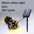 Miniatyrbild 5 av 5: Julbelysning 52 Meter Flerfärgad 500 Leds
