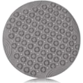 Miniatyrbild 1 av 7: Duschmatta Duschfoder Badkarsmatta halkfri matta Badkarsfoder 55 * 55Cm Rund Duschmatta Super Vattenabsorberande halkfri massage Pvc Badmatta,Grå