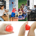 Miniatyrbild 3 av 10: Stressbollar Handövning Terapi Gelboll Set om 2 Fast/Mjuk för Vuxna - Artritlindring, Stroke Rehabilitering, Greppstyrka, Handled