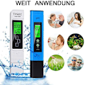 Miniatyrbild 4 av 5: pH-mätare pH TDS och EC temperaturtestare BIO 5 i 1 vattenkvalitetstestare med LCD-display, digital vattenkvalitetstestare (ATC) för dricksvatten,