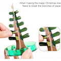 Miniatyrbild 5 av 5: Magiskt Julgran Växande DIY Kit Körsbärsträd Kristall Dekoration Skrivbord Blommande Pappersträd för Jul Skrivbordsdekor Unik Hem Spel Gåva