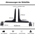 Miniatyrbild 2 av 5: Infraröd värmare stående enhet, fötter för infraröda värmare, stativ infraröd värmare, stöder upp till 20 kg, Universal, Robusta fötter, Lämplig för olika