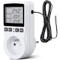 Miniatyrbild 1 av 5: Plug-in Termostat Temperaturregulator för Kylskåp, Digital Termostat med Bred Användning, Enkel Programmering och Bakgrundsbelyst Display för