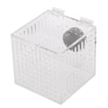 Miniatyrbild 7 av 7: Akryl magnetisk akvarium fisk avel isoleringsbox för baby fisk kläckeri inkubator bur