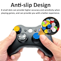 Miniatyrbild 4 av 7: 30 st Xbox silikon tumgreppsskydd, halkfria kontrollgrepp i silikon, joystick-skyddsaccessoarer reservdelar för