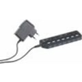 Miniatyrbild 6 av 6: USB-multikontakt: Aktiv USB 3.0-hubb med 7 portar, individuellt omkopplingsbar, 2 A strömförsörjning (USB-switch)