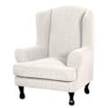 Miniatyrbild 1 av 5: Stretch Slipcovers Soffa Överdrag Möbler Skydd med Elastisk Botten, Anti-Slip Skum 2 Delar Soffa Överdrag, Lycra Spandex Jacquard med Små Rutor