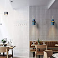 Miniatyrbild 3 av 6: HJXDtech Färgglad Horn Vägglampa, Nordisk Modern E27 Metall Vägglampa Armatur, Industriell Stil Mässing Vägglampa för Restaurang Gång Sovrum Vardagsrum