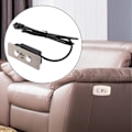 Miniatyrbild 1 av 8: 5-stifts lyftstol Power Recliner Handkontroll Elektrisk Soffa Fjärrkontroll USB Typ C Laddningsport