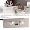 Miniatyrbild 5 av 8: 5-stifts lyftstol Power Recliner Handkontroll Elektrisk Soffa Fjärrkontroll USB Typ C Laddningsport