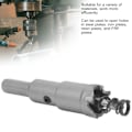 Miniatyrbild 8 av 8: Hålsågfräs av hårdmetall TCT, hårdmetallborr för metall, tjock plåt, aluminiumlegering φ24,5 mm/0,96 tum