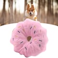 Miniatyrbild 6 av 8: Interaktiva Kuddar Donut Form Plysch Katt Kattmynta Leksaker, Bitresistent Mjukt Husdjursleksak För Interaktiv Lek, Söta Färgalternativ Och Plyschmaterial