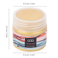 Miniatyrbild 1 av 2: 100ml Akrylfärg Konstnärsmålning Pigment Konst Hantverk Målning Ritning Färg (Ljus Guld)