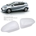 Miniatyrbild 6 av 8: 2 st Bakspelsdörrspegelskydd 87945‑52170 Olackerad Vit Ytterbackspegelkåpa för Prius C 2012 till 2018