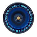 Miniatyrbild 5 av 7: Magisk Yoyo  K1 Spin ABS Yoyo 8-kullager med snurrande snöre för barn【Blå】