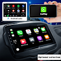 Miniatyrbild 2 av 5: Android-radio 7 tum Touchscreen Bilstereo Dubbel DIN med Bluetooth, GPS-navigering, WiFi, DSP, iOS-spegelkoppling, FM RDS-radio, Backkamera