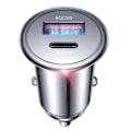 Miniatyrbild 1 av 5: Mobil laddare, INIU 2-port [USB C 30W+USB A 30W] 5A QC 3.0 PD snabbladdningsadapter för mobil, med 60W USB C till USB C-kabel