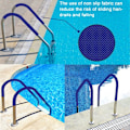 Miniatyrbild 3 av 5: 2 st Poolfäste Handräckskydd Halkfritt Skydd Mjukt Armstödsskydd Pool Stege Handmuffskydd 122cm Pooltillbehör