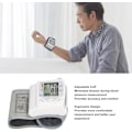 Miniatyrbild 3 av 5: Kliniskt Validerad Blodtrycksmätare för Hemmabruk, Ergonomiskt Utformad för Komfort och Noggrannhet med Programmerbara Påminnelsealarm