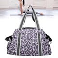 Miniatyrbild 6 av 8: Multifunktionell yogamatta väska tote sling carrier med sidofickor dragkedjor för kontor resor gym picknick