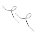 Miniatyrbild 6 av 10: 11PCS Flugspöbyggnad Guide Set Rostfritt Stål Guide Ring Snake Guides Fihsing Tillbehör