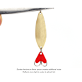 Miniatyrbild 6 av 8: 10PCS/Set Sequin Hard Lure Metal Artificial Simulation Spoon Bait Fishing Tackle Box