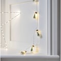Miniatyrbild 3 av 7: Mini Julgransljus Batteridrivna Klara Glasburkar Flasklampor 10 LED Varmvita Ljusslingor för Inomhus Hem Sovrum Bröllop