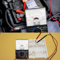 Miniatyrbild 3 av 5: Analog multimeter elektrisk voltmeter kontinuitetstestare YX 1000A AC DC