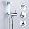 Miniatyrbild 4 av 5: Toalett Duschblandare Kit, Termostatisk Handdusch i Krom Anti-Skåll Toalett, Bidet Spray Dusch Diverter Set