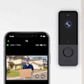 Miniatyrbild 3 av 6: Videodörrklocka, Inomhus- och utomhusövervakningskamera Dörrklocka Intercom Nattseende, Vattentät Intercom PIR Rörelsedetektering Moln