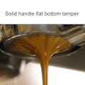 Miniatyrbild 8 av 8: Kaffe Pulver Hammare Konstant Elasticitet Rostfritt Stål Kaffe Tamper för Hem Svart 51mm/2.0in