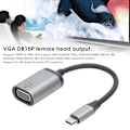 Miniatyrbild 3 av 3: Stabil Video Display Adapter, Kompakt Design Plug and Play HDMI till VGA-omvandlare för MacBook Pro, Surface Book och mer, Säkerställer Otrolig