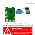Miniatyrbild 6 av 9: Relämodul för Arduino och Raspberry Pi 5V DC Trigger