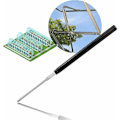 Miniatyrbild 1 av 5: Enkel Installation Solcellsdriven Automatisk Fönsteröppnare, Växthustillbehör Värmekänslig Inget Elbehov, Hållbar Automatisk Öppning