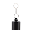 Pikkukuva 6 / 11: Ulkoilma retro kello yksittäinen metalli tuulikello pihakoriste Heroic Windbell (musta suuri tuote koko 9cm halkaisijaltaan, riippuva pituus 50cm)