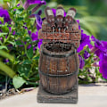 Miniatyrbilde 8 av 10: Ølfountain med selvsirkulerende vann, hagekunst, dekorative ornamenter, harpikshåndverk (fonteneornamenter * 1) ølstrømmende vannmodell 1