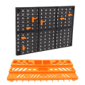 Miniatyrbilde 2 av 5: Veggmontert Pegboard ABS Multifunksjonell 15 kg Lastekapasitet Deler Verktøyorganiseringssystem