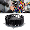 Pikkukuva 11 / 11: Tietokoneen jäähdytystuuletinvaihto DC 12V/2.4A 23 lapaa 3-napainen vakaa CPU-jäähdytystuuletin PS5:lle