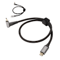 Miniatyrbild 9 av 11: 90 Graders USB-C-kabel 4K 60Hz Stöder PD100W Typ C 3.1 Gen2 Full Function USB-C Snabbladdningskabel för Steam Deck 50cm/19.7in